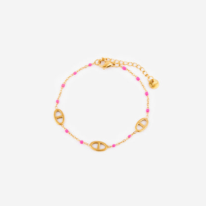 Bracelet Hanaé - Violet