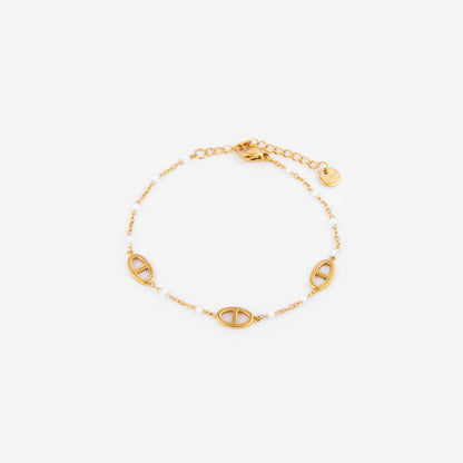 Bracelet Hanaé - Rose