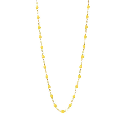 Collier Jade - Jaune