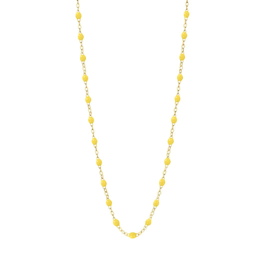 Collier Jade - Jaune