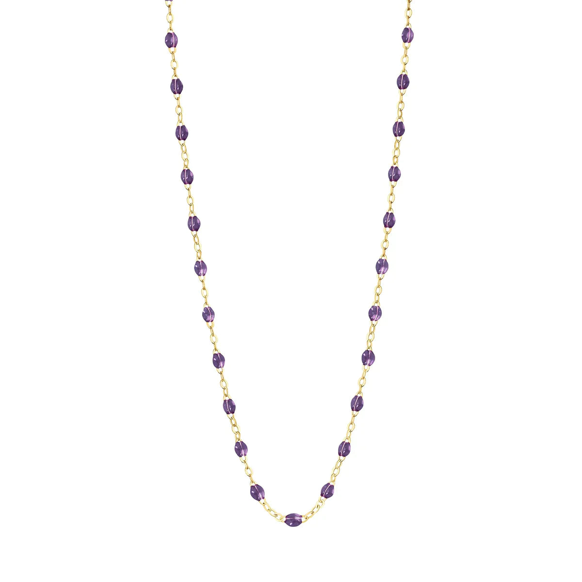 Collier Jade - Violet