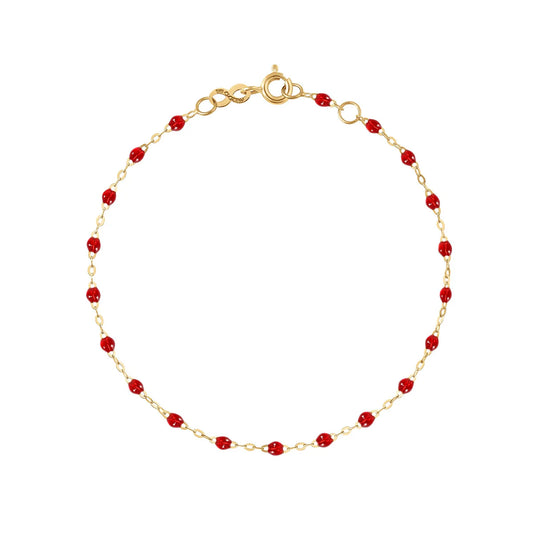 Bracelet Jade - Rouge