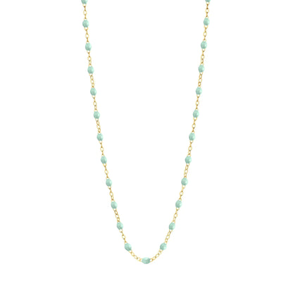 Collier Jade - Bleu